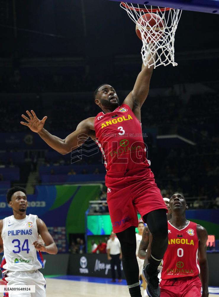 (SP)THE PHILIPPINES-MANILA-BASKETBALL-FIBA WORLD CUP-GROUP A-PHI VS ANG