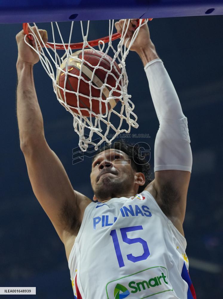 (SP)THE PHILIPPINES-MANILA-BASKETBALL-FIBA WORLD CUP-GROUP A-PHI VS ANG