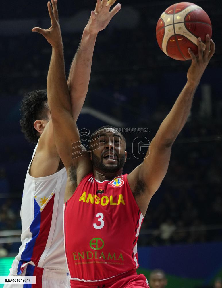(SP)THE PHILIPPINES-MANILA-BASKETBALL-FIBA WORLD CUP-GROUP A-PHI VS ANG