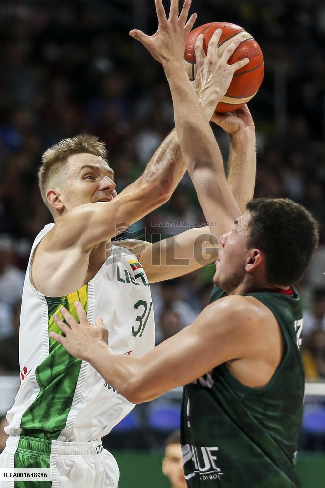 (SP)THE PHILIPPINES-MANILA-FIBA BASKETBALL WORLD CUP-GROUP D-LTU VS MEX