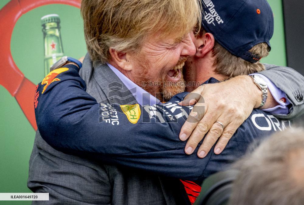 Royals Congratulate Dutch GP Winner Max Verstappen
