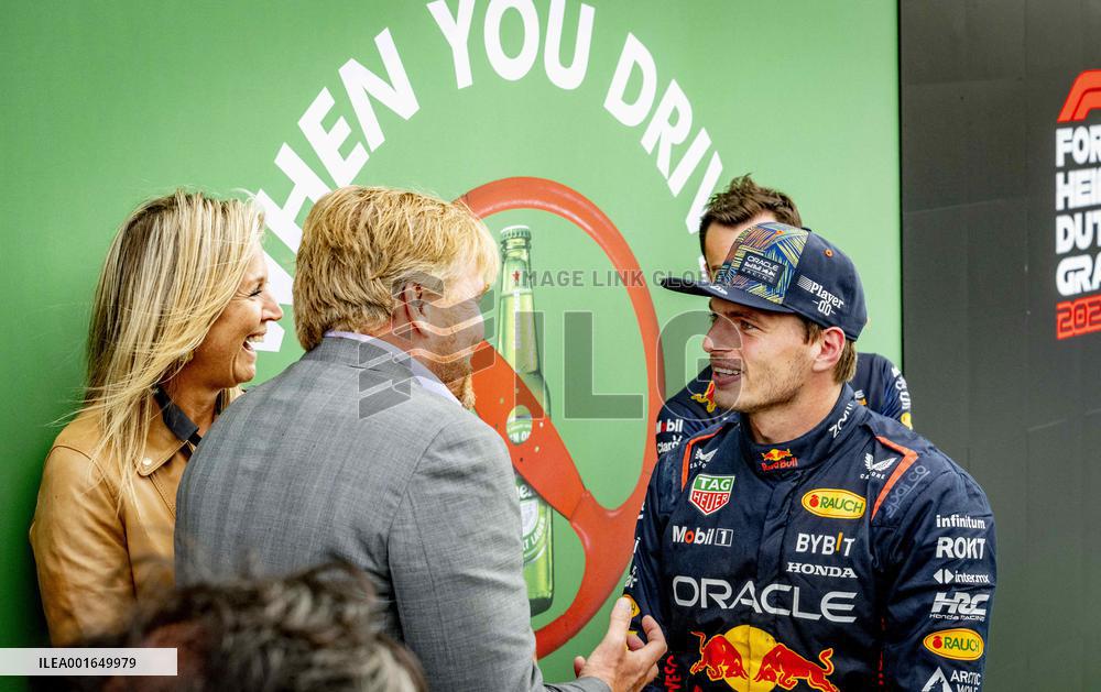 Royals Congratulate Dutch GP Winner Max Verstappen