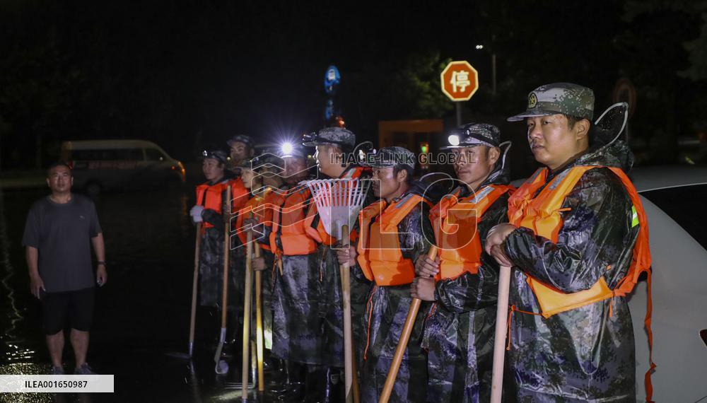 Rainstorm Hit Huai'an, China