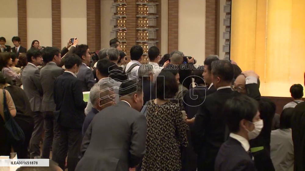 Literary award winner in Japan