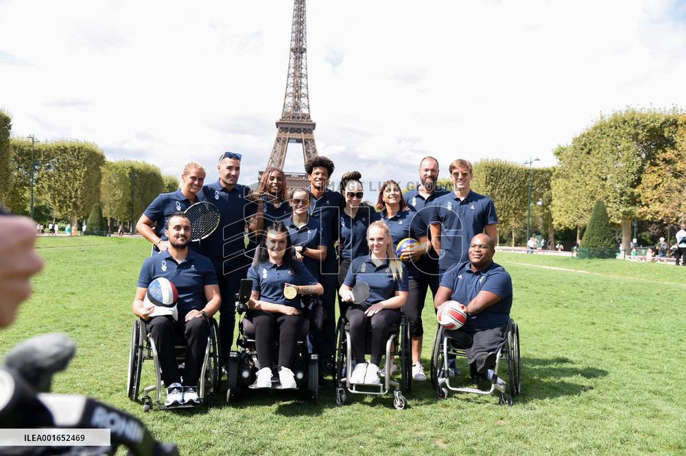 Paralympic Games Official Visual Photocall - Paris