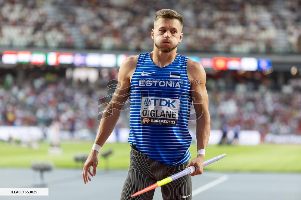 KergejÃµustiku maailmameistrivÃµistlused. KergejÃµustiku MM 2023.