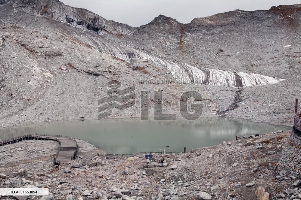 Mountain Glacier In Aba, China
