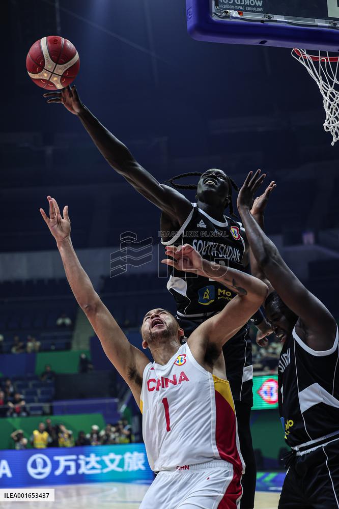 (SP)PHILIPPINES-MANILA-FIBA BASKETBALL WORLD CUP-GROUP B-CHN VS SSD