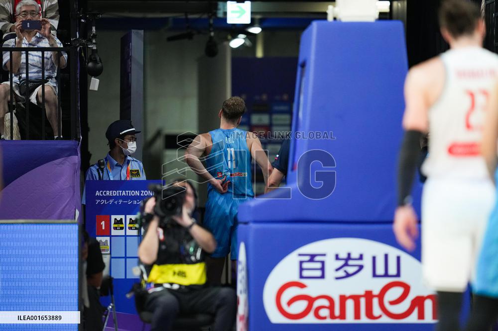 (SP)JAPAN-OKINAWA-BASKETBALL-FIBA WORLD CUP-GROUP F-GEO VS SLO