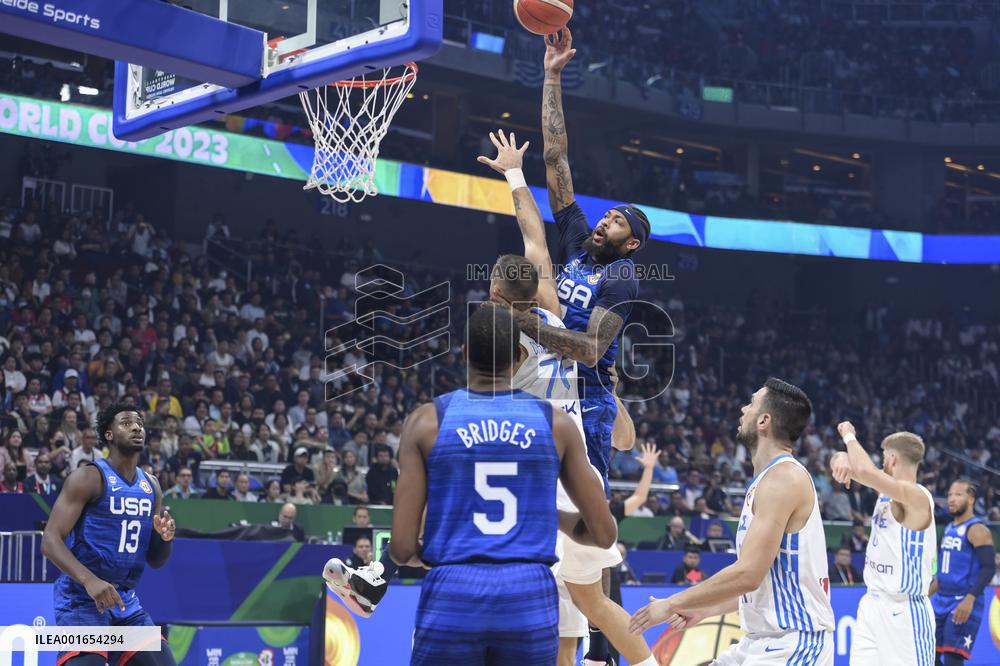 (SP)PHILIPPINES-MANILA-BASKETBALL-FIBA WORLD CUP-GROUP C-GRE VS USA
