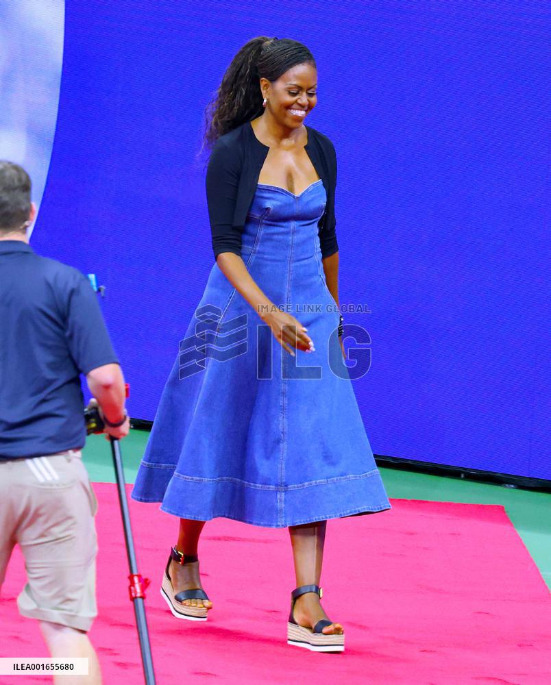 Obamas Attend US Open - NYC