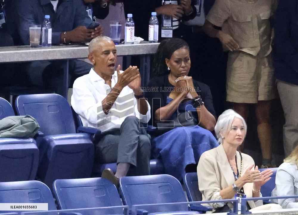 Obamas Attend US Open - NYC