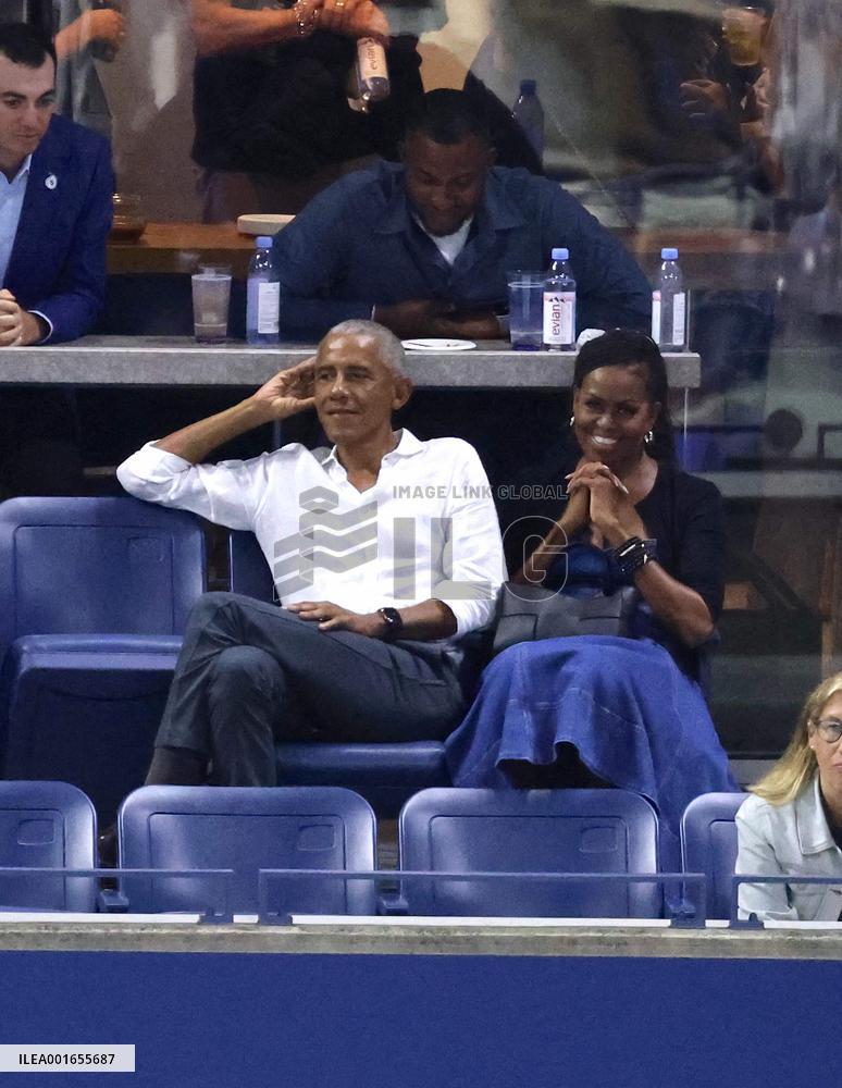 Obamas Attend US Open - NYC