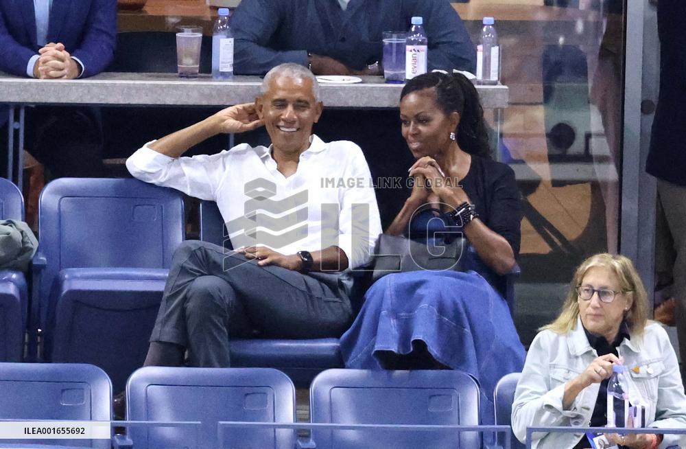 Obamas Attend US Open - NYC