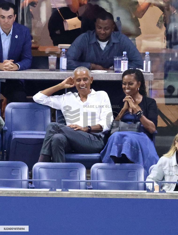 Obamas Attend US Open - NYC