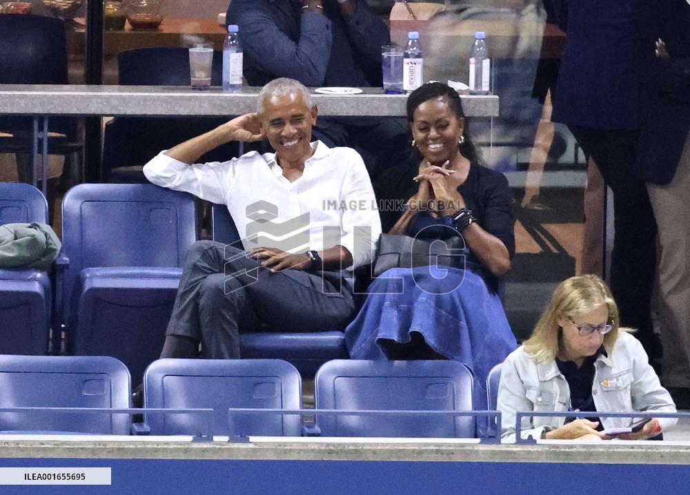 Obamas Attend US Open - NYC