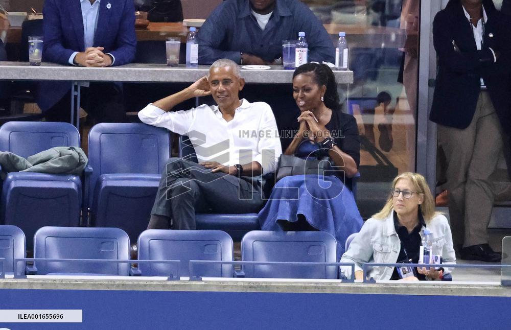 Obamas Attend US Open - NYC