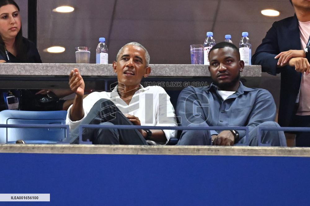 Obamas Attend US Open - NYC