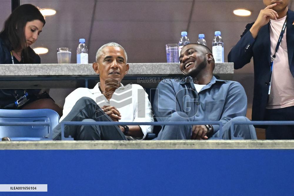 Obamas Attend US Open - NYC