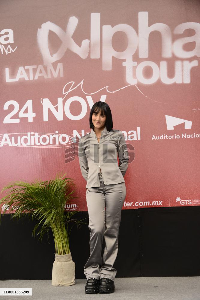 Aitana Press Conference - Mexico