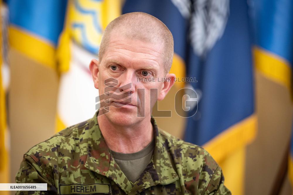 Military reservist training exercise