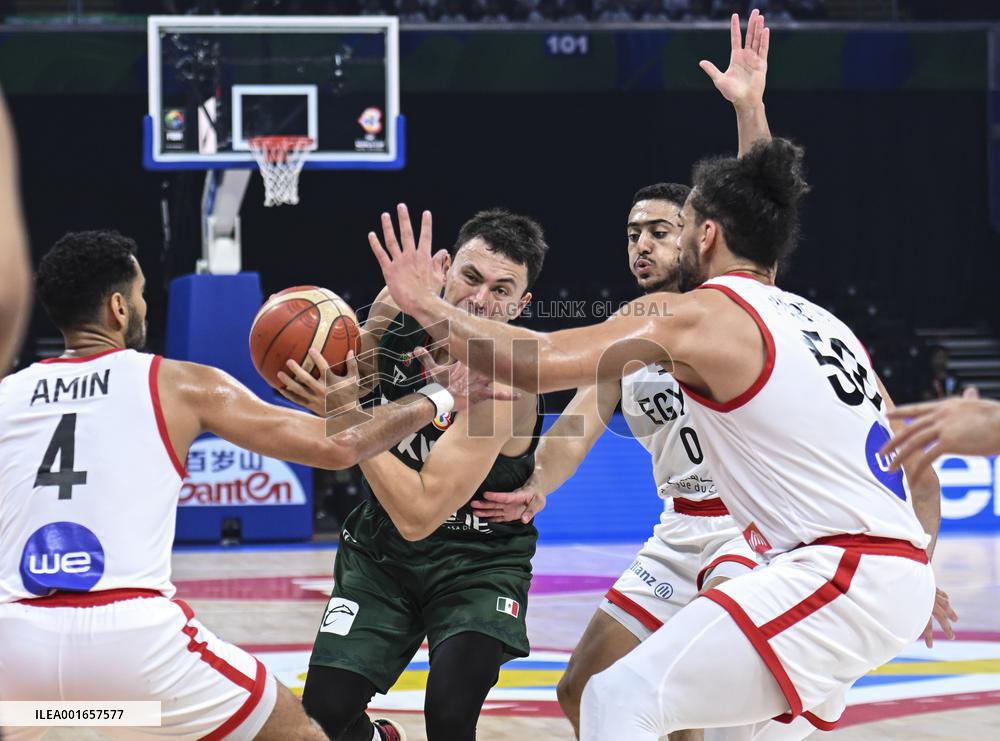 (SP)PHILIPPINES-MANILA-BASKETBALL-FIBA WORLD CUP-GROUP D-EGY VS MEX