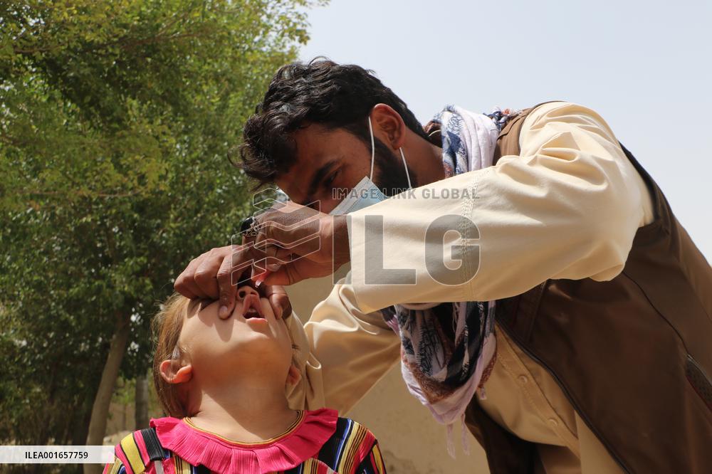 AFGHANISTAN-JAWZJAN-ANTI-POLIO CAMPAIGN