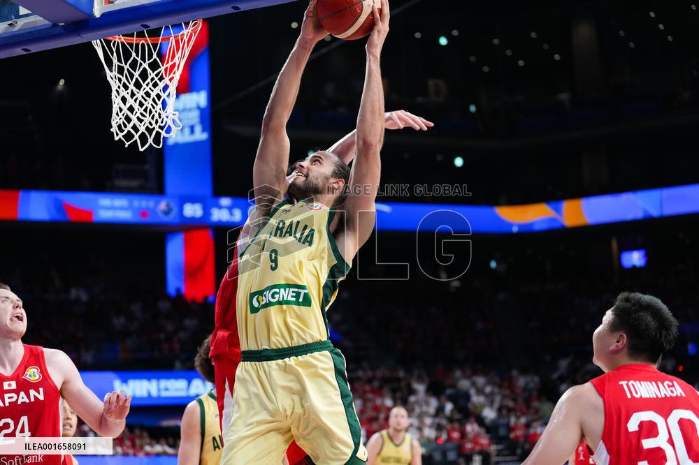 (SP)JAPAN-OKINAWA-BASKETBALL-FIBA WORLD CUP-GROUP E-AUS VS JPN