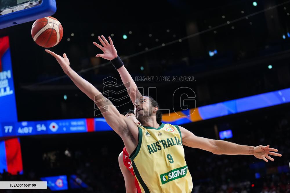 (SP)JAPAN-OKINAWA-BASKETBALL-FIBA WORLD CUP-GROUP E-AUS VS JPN