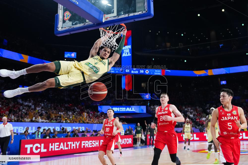 (SP)JAPAN-OKINAWA-BASKETBALL-FIBA WORLD CUP-GROUP E-AUS VS JPN