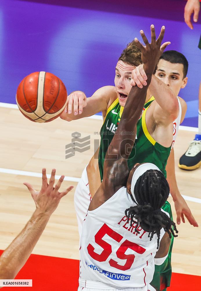 (SP)PHILIPPINES-MANILA-BASKETBALL-FIBA WORLD CUP-GROUP D-LTU VS MNE