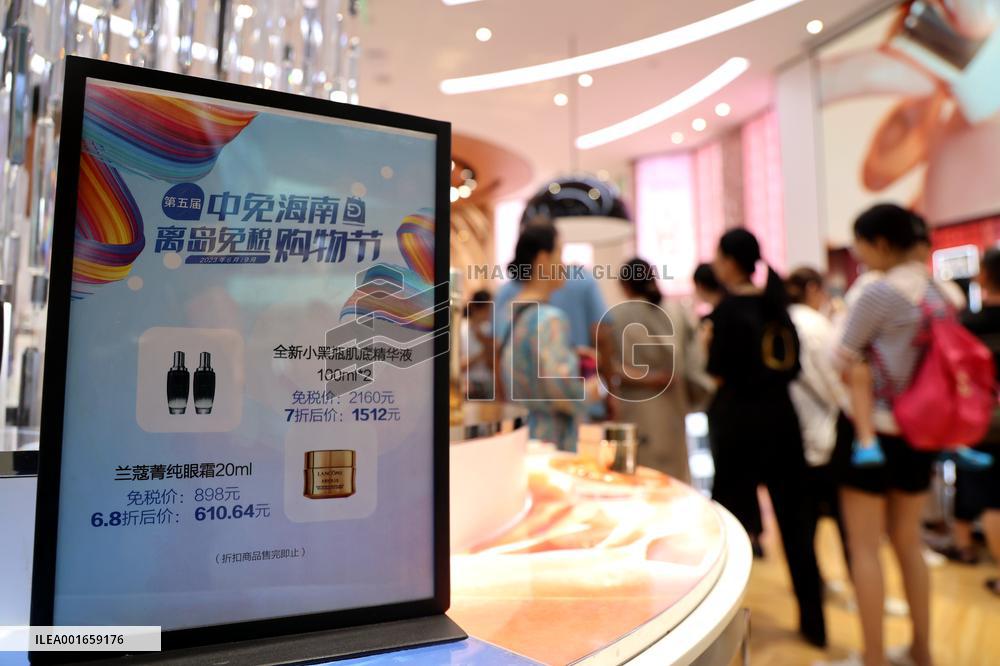 2023H1 Hainan Islands Duty-free Shops Sales Growth