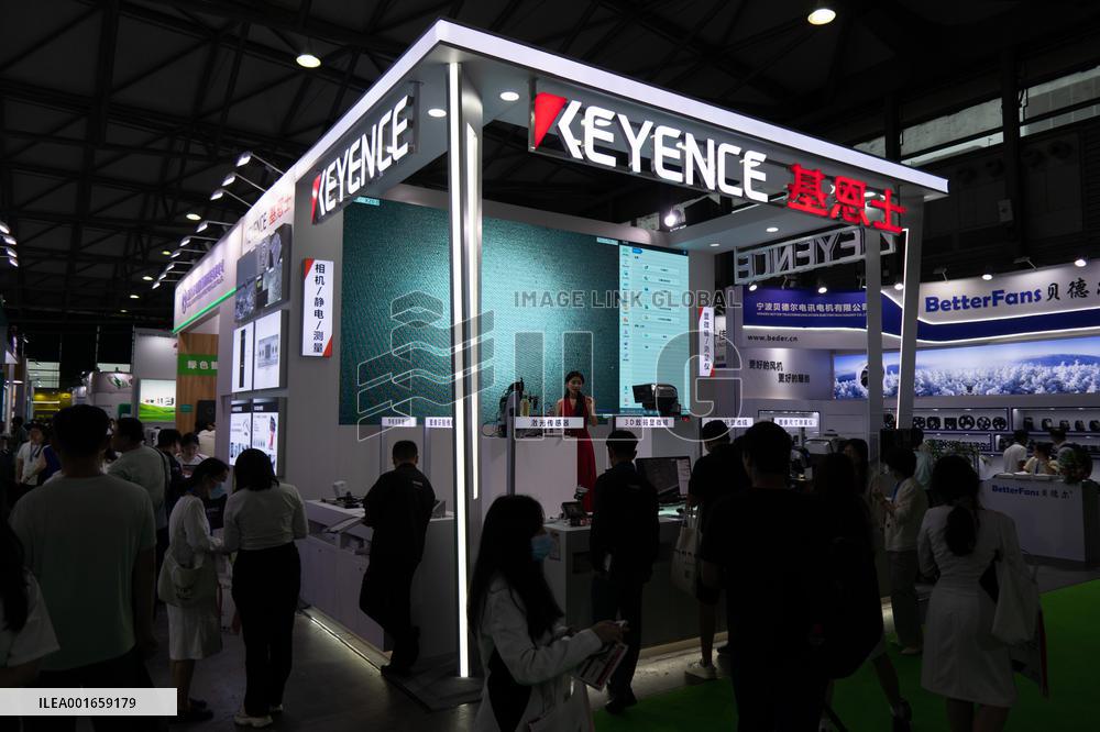 Japanese Company KEYENCE in Shanghai