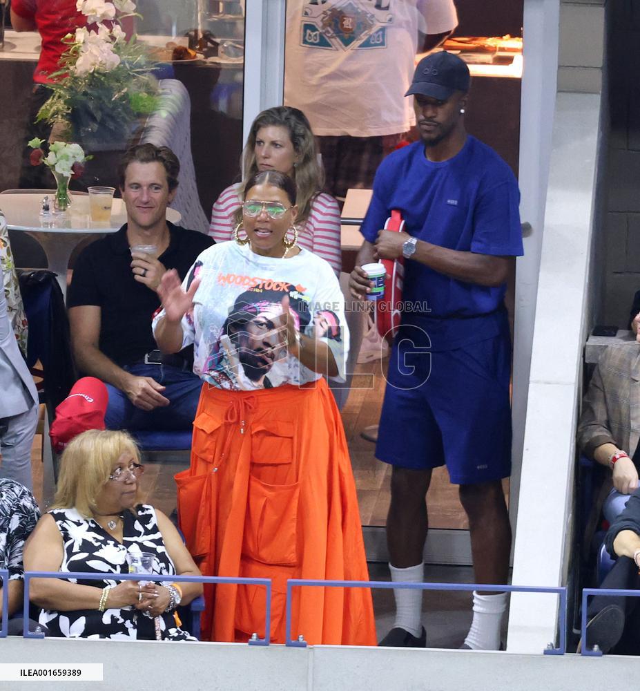 Queen Latifah Attends US Open - NYC