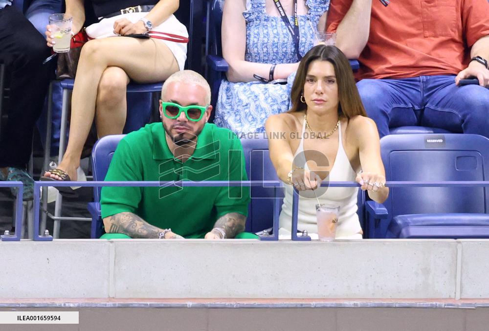 J Balvin Attends US Open - NYC