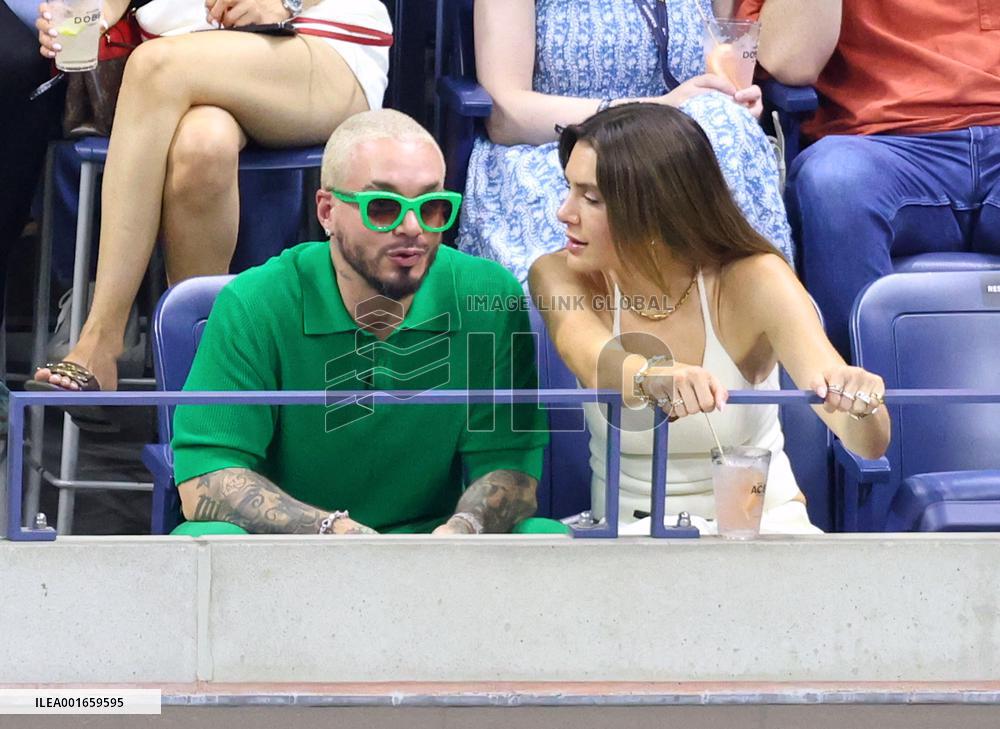 J Balvin Attends US Open - NYC