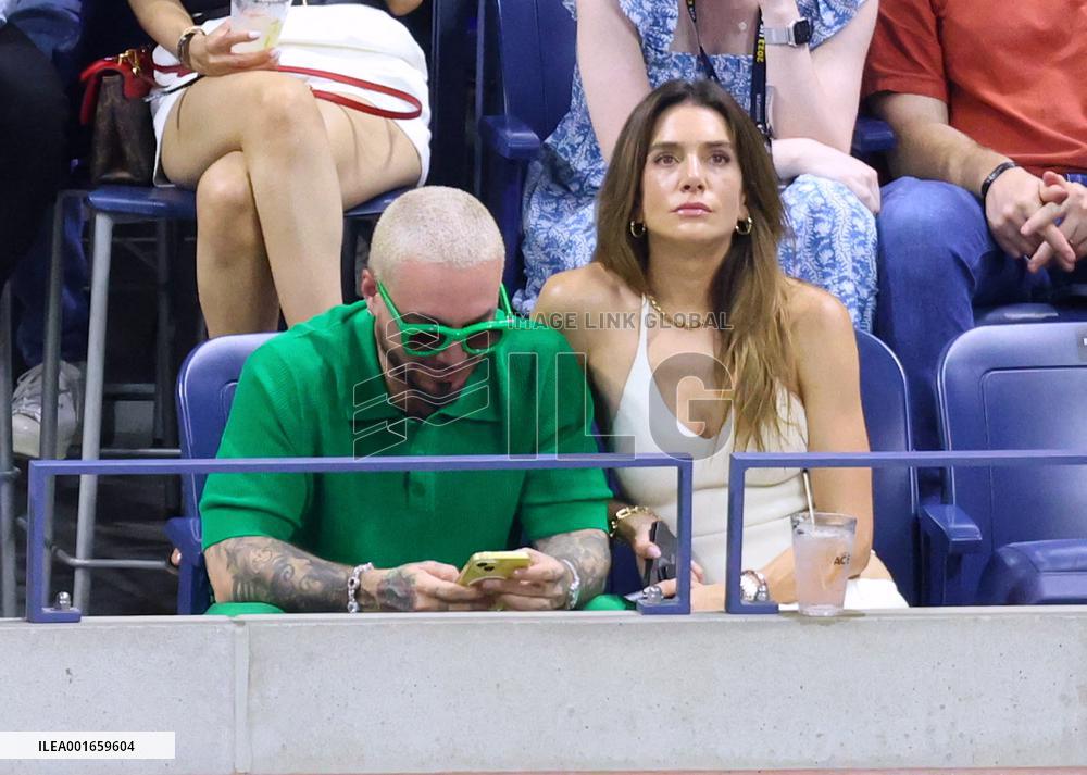 J Balvin Attends US Open - NYC