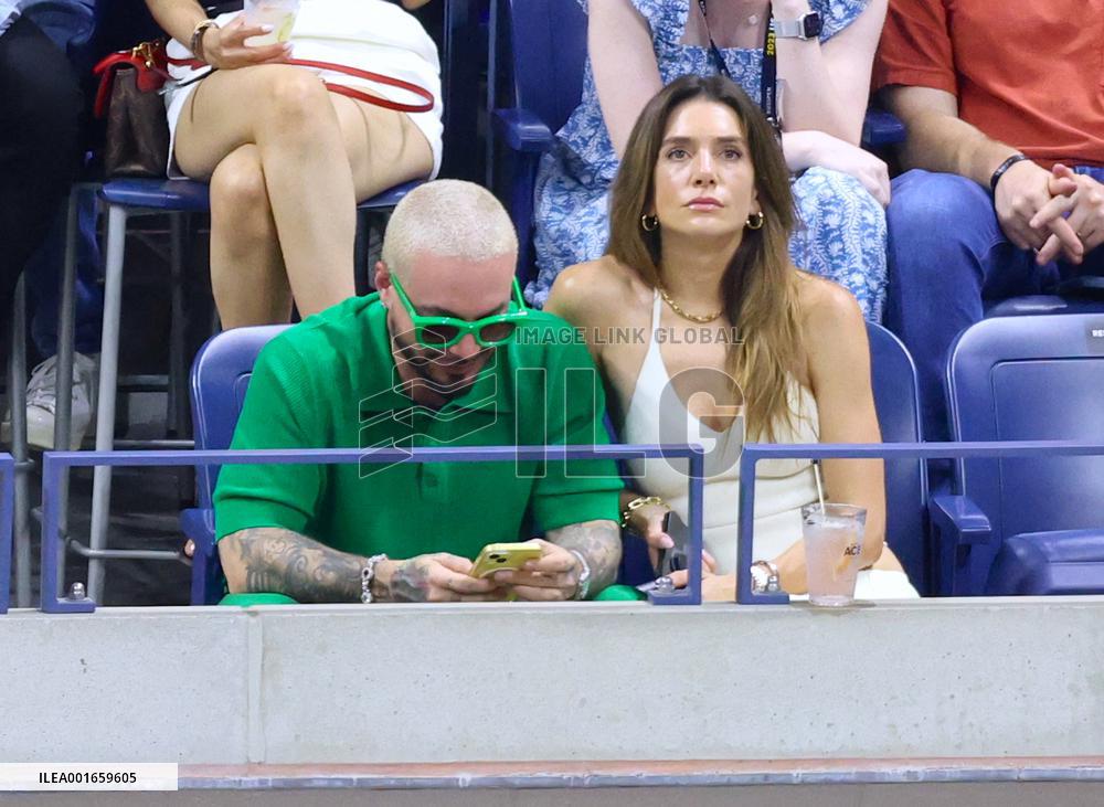 J Balvin Attends US Open - NYC