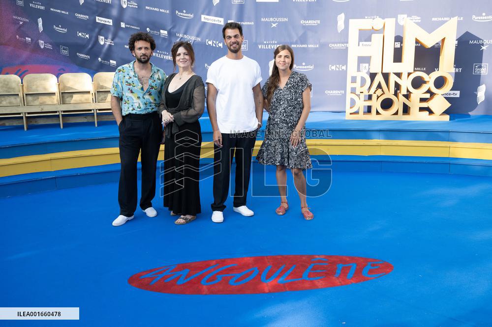 16th Angouleme Film Festival - Blue Carpet