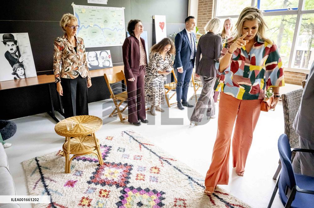 Queen Maxima Visits Mental Health Program - Rotterdam