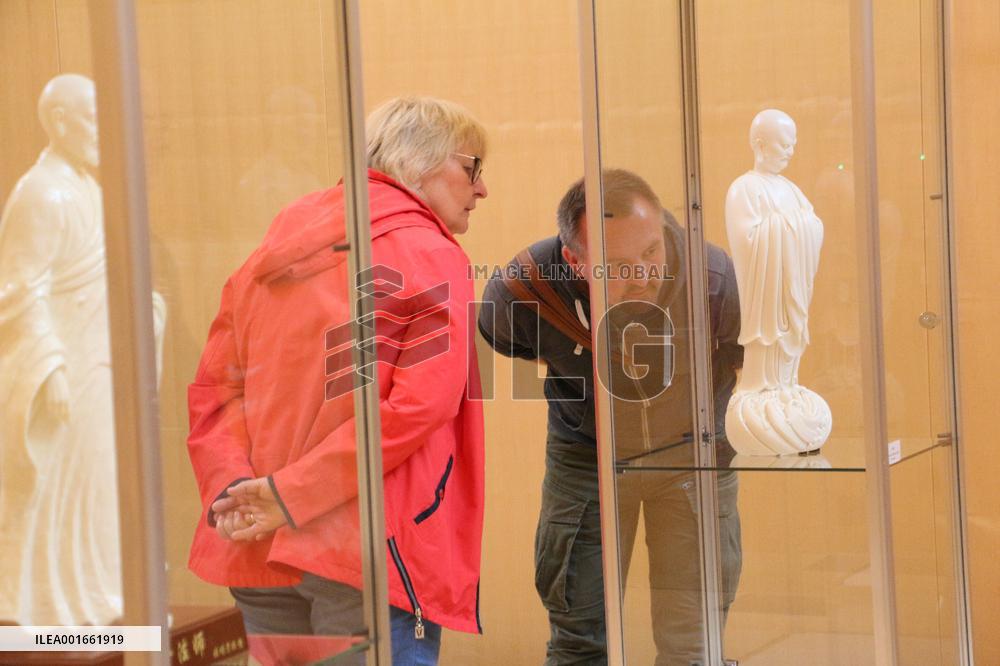 GERMANY-FRANKFURT-CHINA-DEHUA WHITE PORCELAIN-EXHIBITION