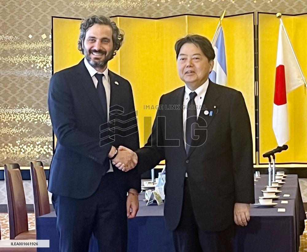 Japan, Argentina foreign ministers