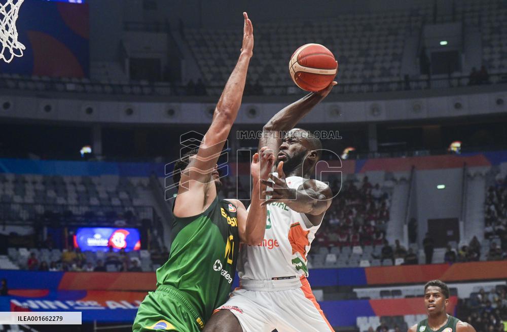 (SP)INDONESIA-JAKARTA-BASKETBALL-FIBA WORLD CUP-GROUP G-CIV VS BRA