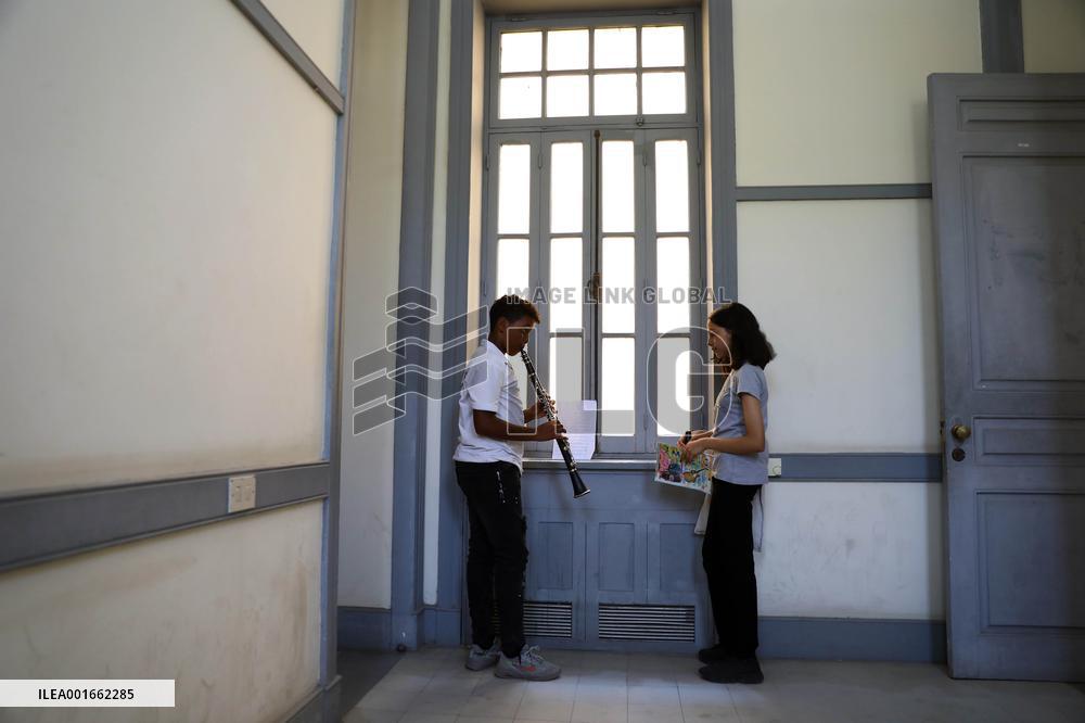 EGYPT-CAIRO-NON-PROFIT MUSIC SCHOOL