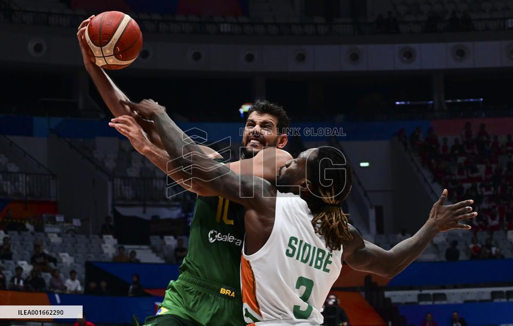 (SP)INDONESIA-JAKARTA-BASKETBALL-FIBA WORLD CUP-GROUP G-CIV VS BRA