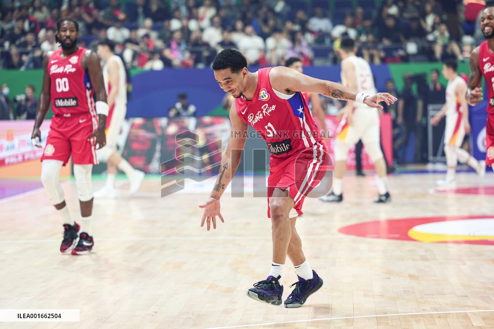 (SP)PHILIPPINES-MANILA-BASKETBALL-FIBA WORLD CUP-GROUP B-CHN VS PUR