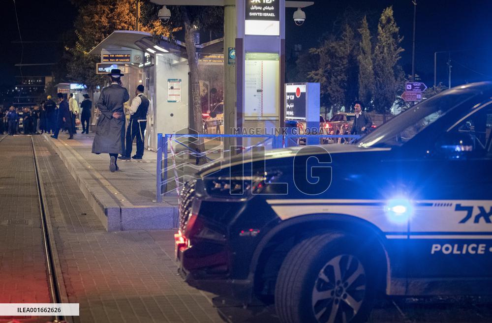 MIDEAST-JERUSALEM-KNIFE ATTACK