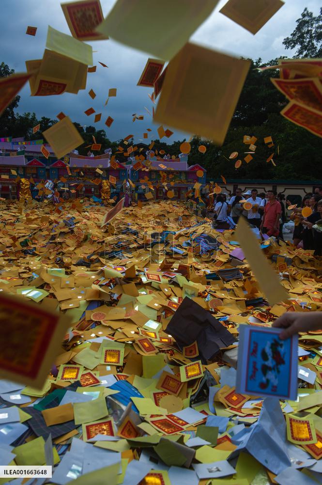 Hungry Ghost Festival - Sumatra