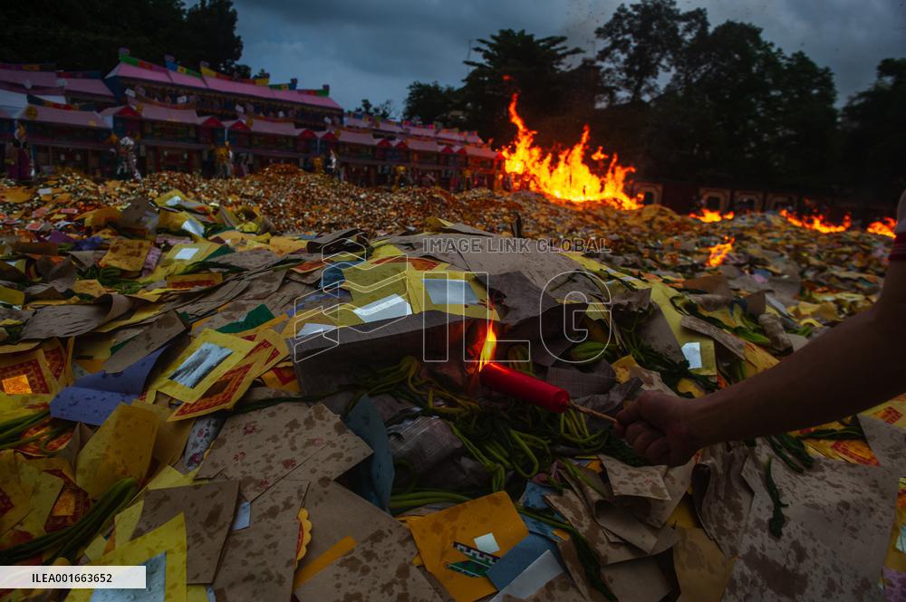Hungry Ghost Festival - Sumatra