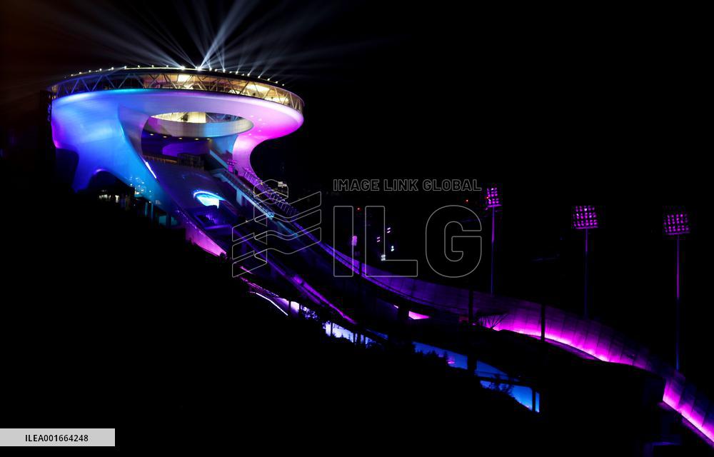 National Ski Jumping Centre Night View